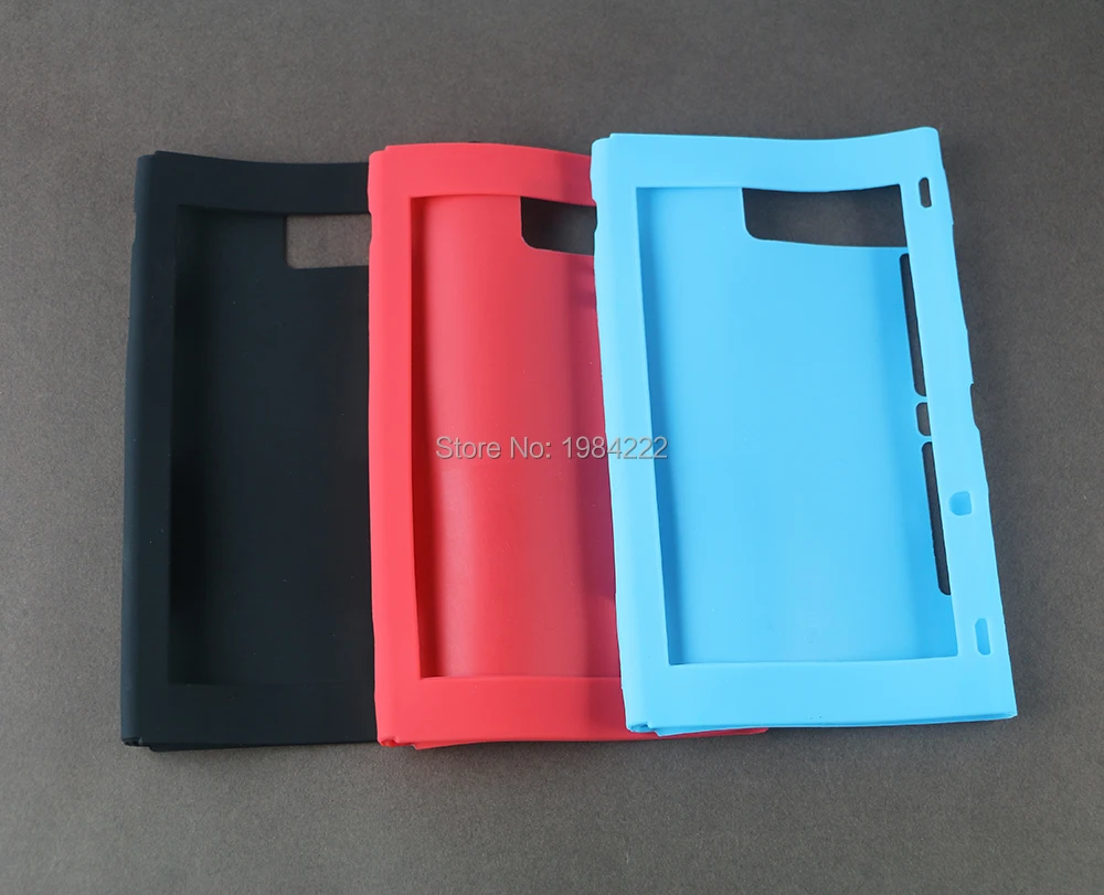 OCGAME 10 ชิ้นยางซิลิโคนนุ่มโฮสต์จอแสดงผลป้องกันผิวสําหรับ Nintend Switch NS คอนโซล protector Shell