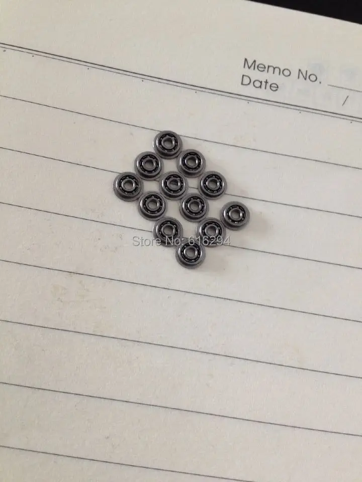 High quality 50pcs  F691 (1*4*1.6) 1*4*5*1.6*0.5 Miniature Flange ball bearings FREE SHIPPING