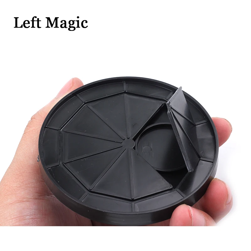 Coin Coaster Magic Tricks Coin Into Cup Money Magic Props Close Up Magic Accessories Stage Fun Illusions