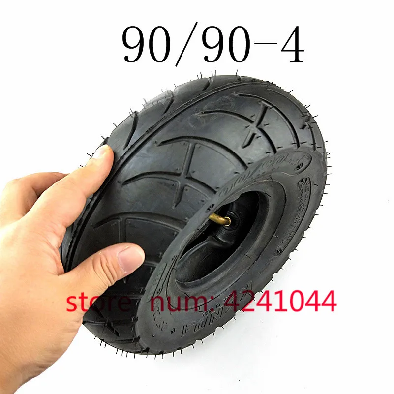 Free shipping High Quality 10 inch Gas/Electric Scooter Tires 90/90-4  3.00-4   On-road Tyres (Scooter Parts & Accessories )