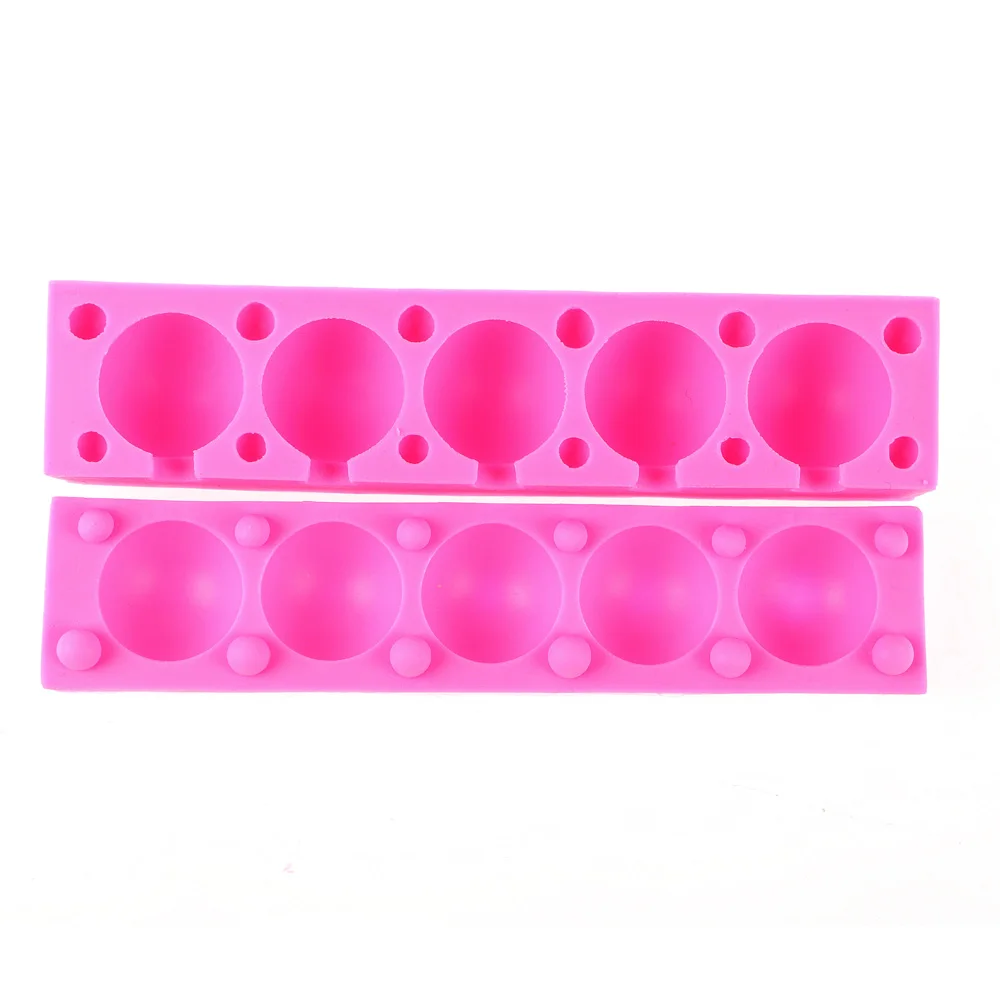 planet 3D lollipop Silicone  Mold chocolate Fondant moulds baking DIY party cake Decorating Tools  F0457