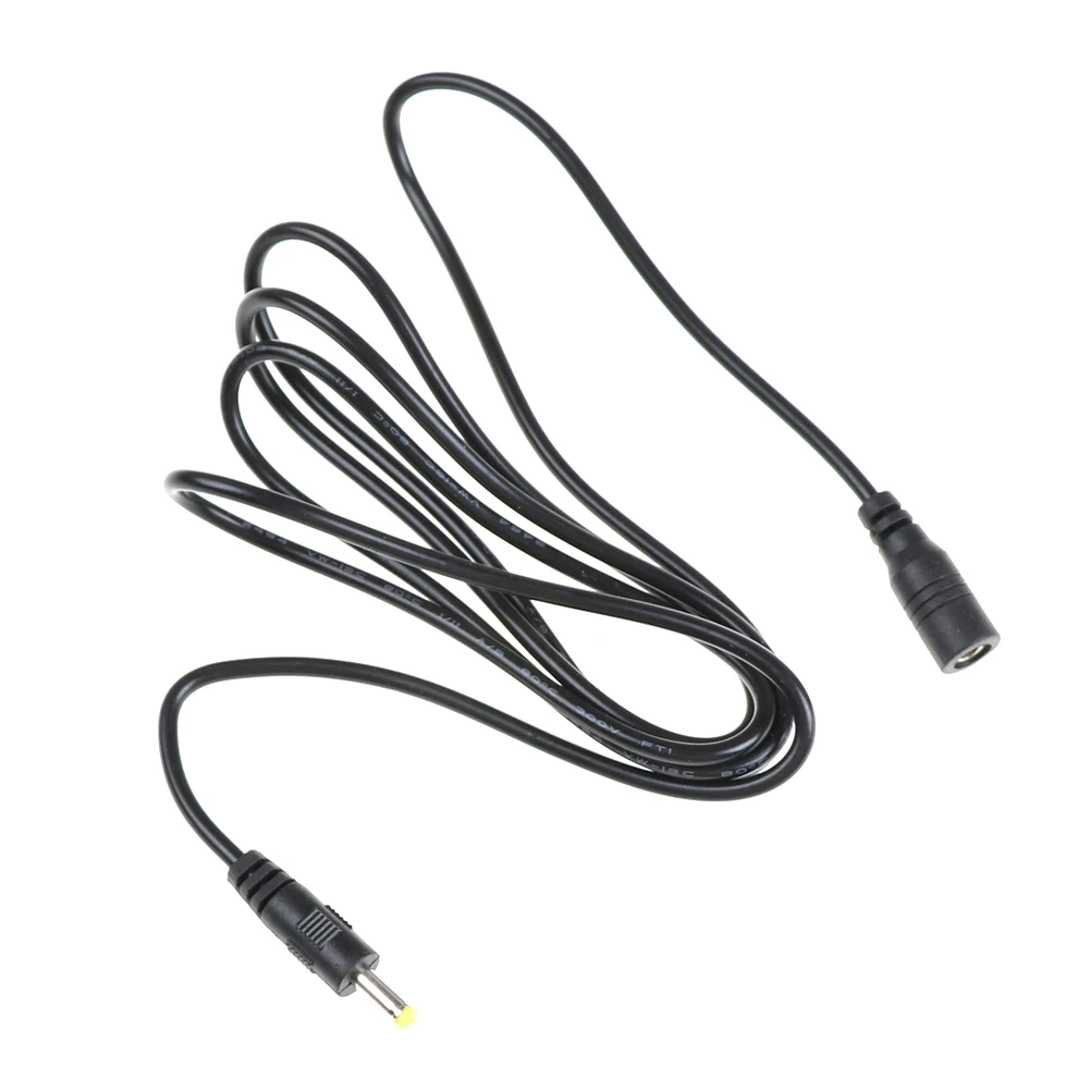 4Mm X 1.7Mm DC Power Connector Jack Adapter Female + Male Extension Cable Plug 150Cm