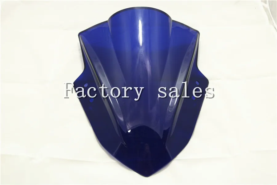 Ветровое стекло для Kawasaki Ninja 300 EX300 2013 2014 2015 2016, синее, ветровое стекло, двойная пузырьковая пленка 13 14 15 16 25 3 EX300R 300R EX 300 R