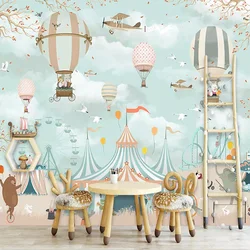 Nach Wandbild Tapete 3D Cartoon Ballon Foto Wand Malerei kinder Schlafzimmer Home Decor Papel De Parede Infantil Wand Papiere
