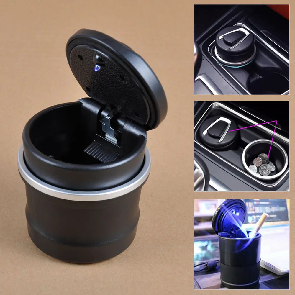 Wow New Car Ash Tray Ashtray Storage Cup with LED for BMW 1 3 4 5 7 Series X1 X3 X5 X6 ...