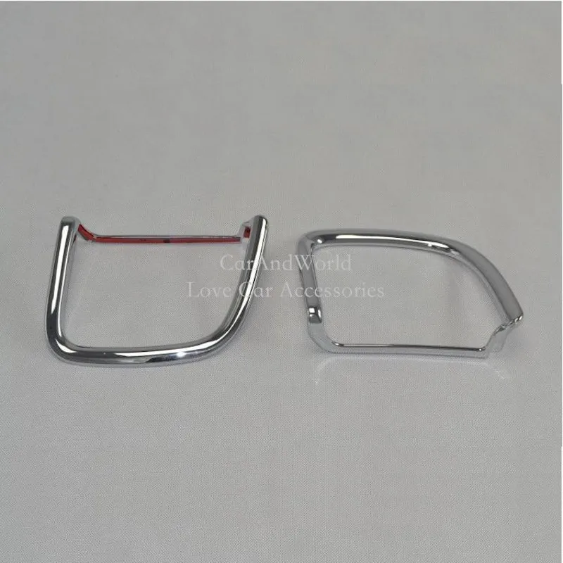 

For 2012 to 2015 Toyota Land Cruiser LC 200 Chrome Rear Fog Light Cover Tail Lamp Trims Stickers Car Styling Accessories