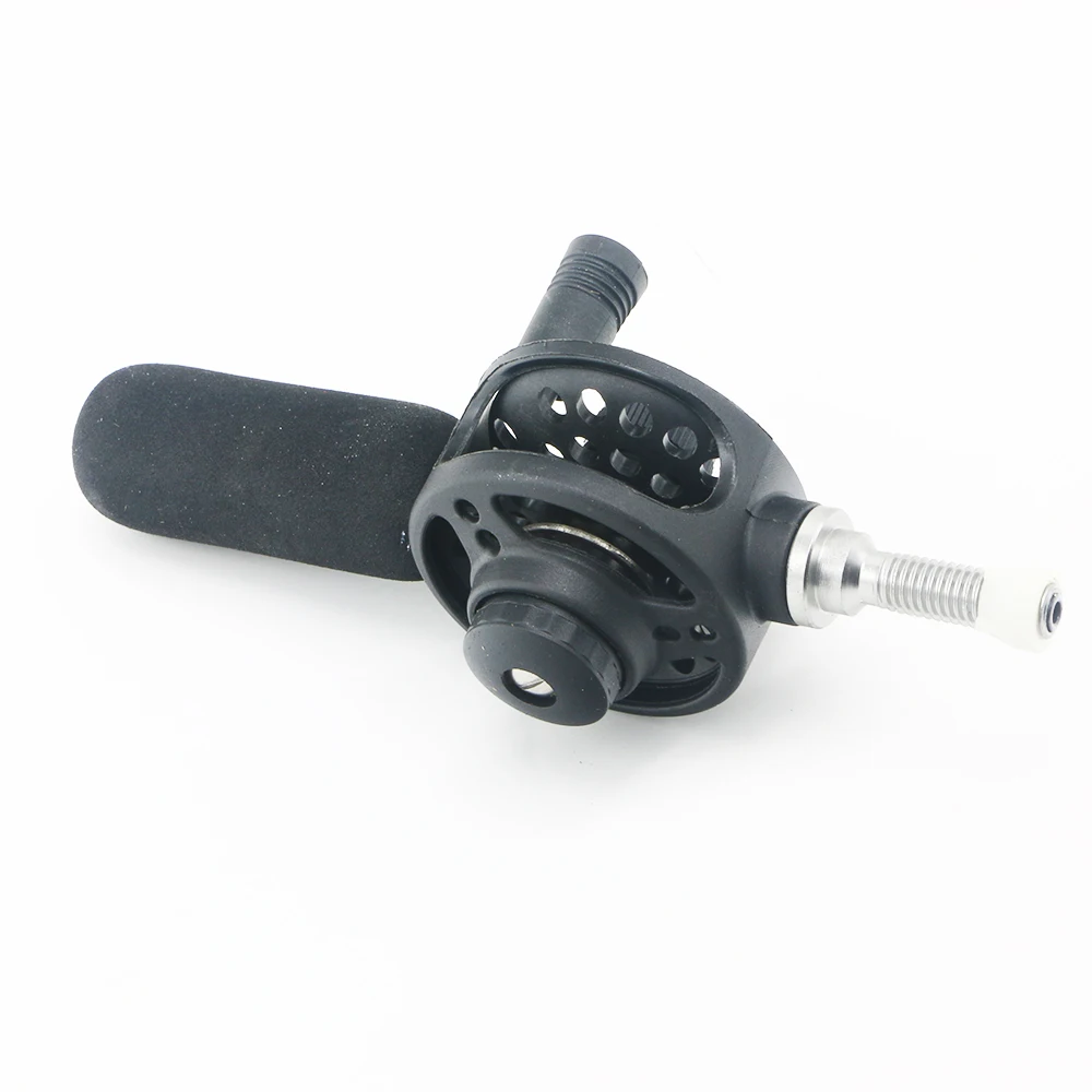 High Qulitiy Ratio 1:1 Fly Reel 18cm Pass Pole Fly Fishing Reel with Accessories Former Rafting Reel Boat Ice Fishing Wheel T45