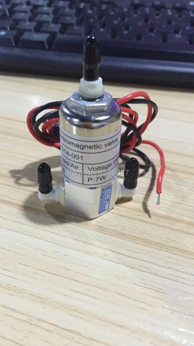 2pcs MICRO Electromagnetic 3 WAY SOLENOID VALVE 24VDC for Infiniti Allwin Human Myjet Zhongye Gongzhen Wit-color printer