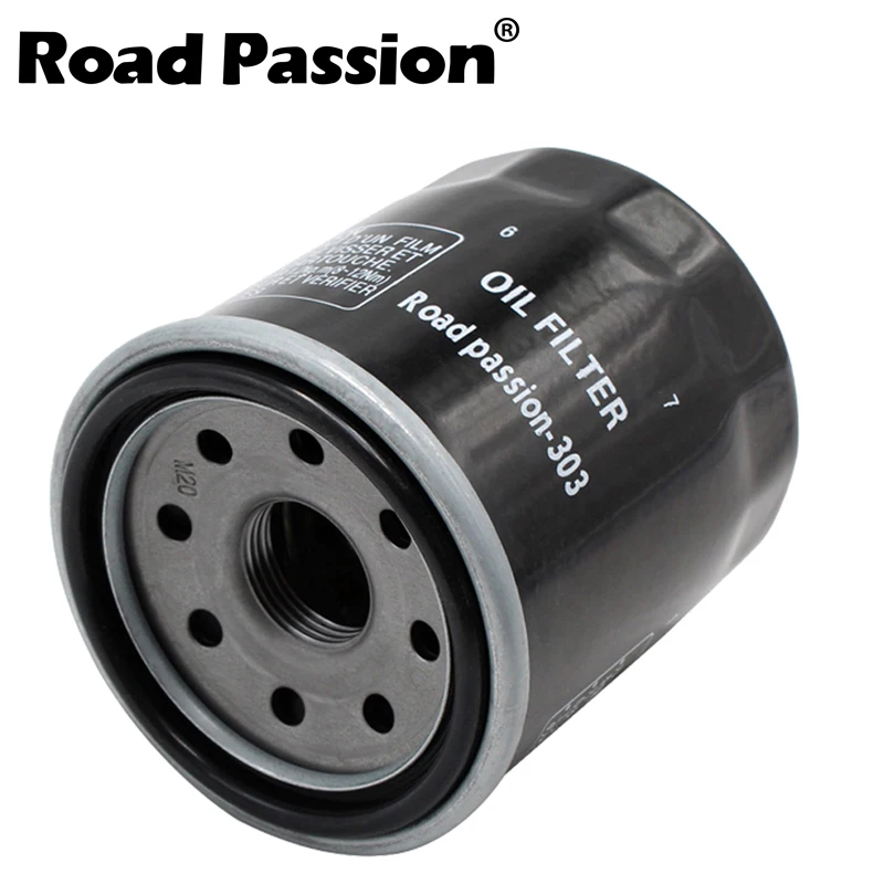 Road Passion Motorcycle Oil Filter For KAWASAKI ZX636 ER6N ZX1400 ZX1000 VN1700 EX300 KLE650 ZX750 ZXR750 ZR400 ZZR1400 JT1500