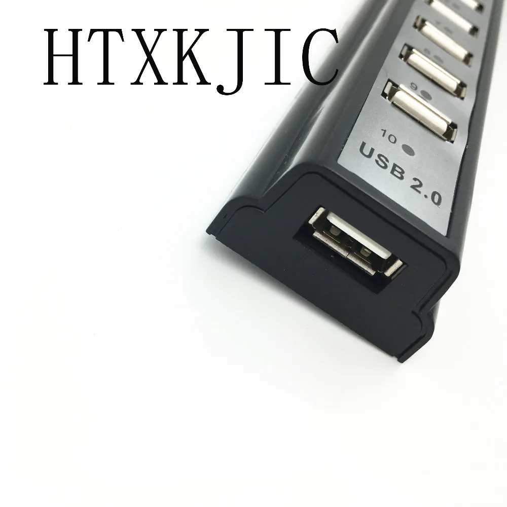 10 Cổng USB 2.0 HUB Với Nguồn Điện Thiết Bị Ngoại Vi Máy Tính Bộ Chuyển Đổi Nguồn Cho Portablefor Máy Tính Laptop Notebook