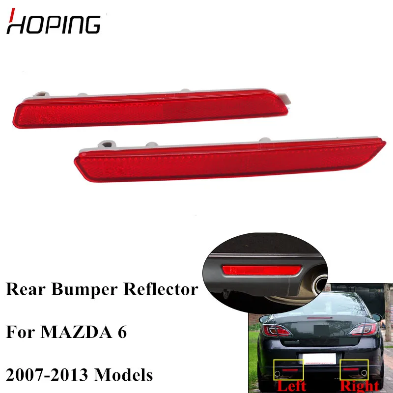 

Надеясь заднего бампера отражатель туман светильник для MAZDA 6 2007 2008 2009 2010 2011 2012 2013 сзади Предупреждение лампа