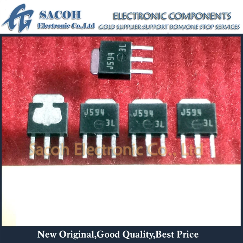 

Refurbished Original 10Pcs/Lot 2SJ594-E 2SJ594 J594 OR 2SJ595 OR 2SJ596 TO-251/252 -5A -60V P-Ch MOSFET