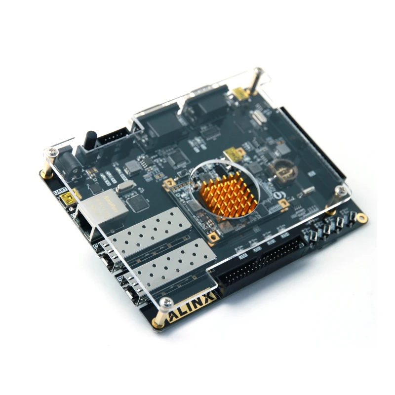 

Xilinx FPGA Artix-7 XC7A100T Development Board 8Gb DDR3 with Gigabit Ethernet 2-channel Fiber Modules USB2.0 VGA AX7102