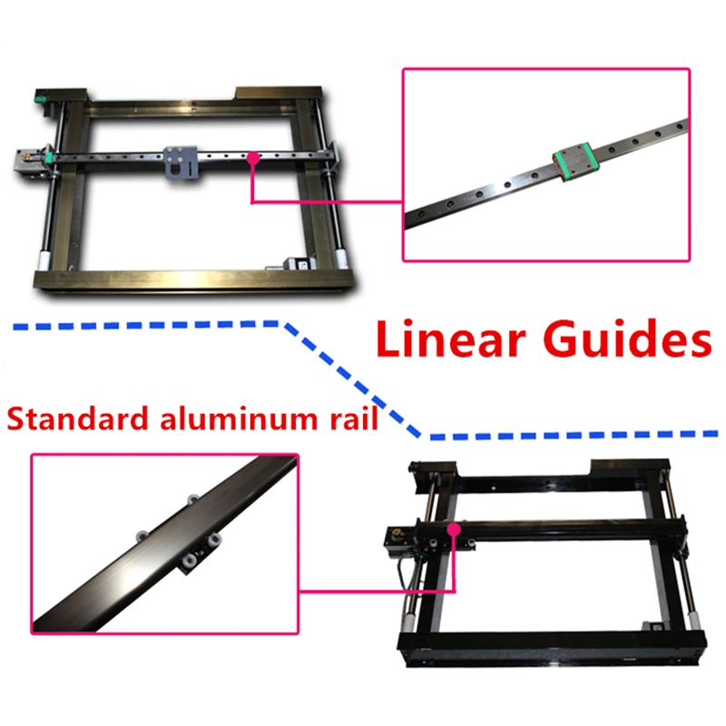 K40 / 460 / 320 / 4040plotter linear guide plotter / laser engraving machine-specific accessories