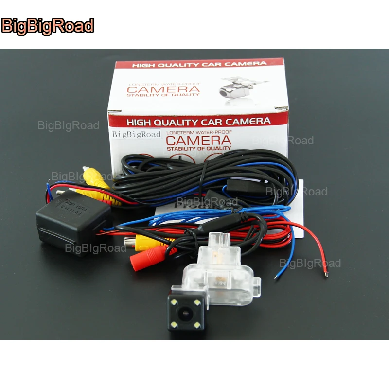 

BigBigRoad Car Rear View Reversing Backup Camera With Filter / Power Relay For Mazda 6 Mazda6 / Atenza 2013 2014 2015