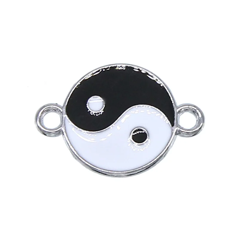 6pcs couple jewelry personalized yin and yang female bracelet handmade pendant double hanging accessories