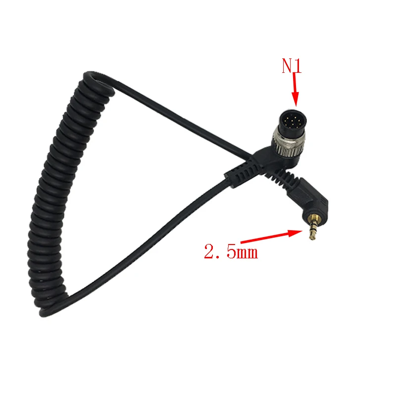 2.5mm Remote Shutter Release Cable Connecting Cord C1 C3 N1 N3 S2 For Canon Nikon Sony Pentax