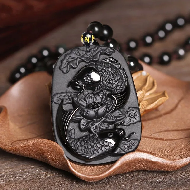 obsidian buddha pendant Jade Pendant male Women necklace buddha Bead curtain transhipped scrub buddha head pendant black Jade