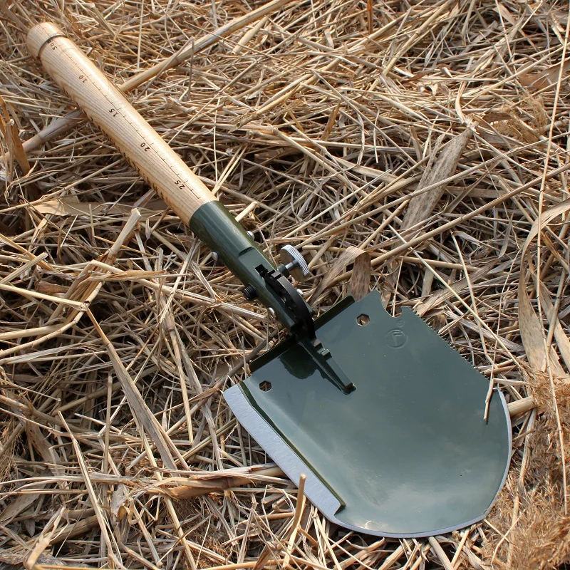 WJQ-308 Chinese Military Shovel Folding Portable Multifunctional Camping Hunting EDC Outdoor Survival Spade Axe Multi Tools