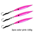 3pcs Pink 100g