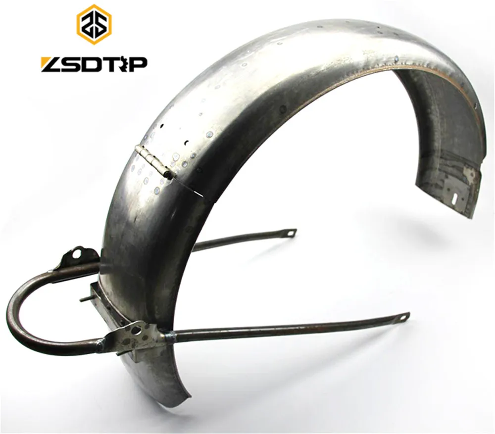 ZSDTRP retro KC750 side car motorcycle Iron material rear wheel fender case for Bmw M-72 R12 Ural K-750