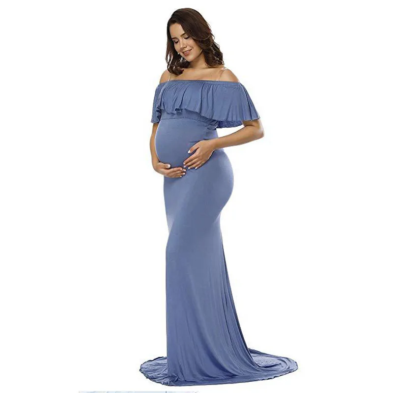 

Sexy Evening Maternity Dresses For Photo Shoot Pregnancy Dress Photography Maternity Photography Props Clothe For Pregnant Women