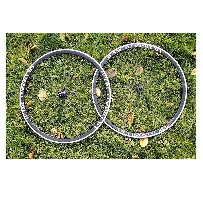 

Litepro Road Bicycle V Brake Wheel Set 700C 30mm Ultralight Bike Wheel 4 Bearing Hub Front 20H Rear 24H 100mm/130mm