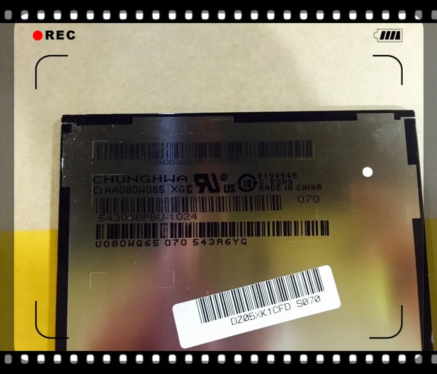 For Z380 P024 Tablet CLAT080WQ65 XG New Original High-Quality 8 Inch IPS LCD screen  080WQ65 CLAA080WQ065 XG Free Shipping