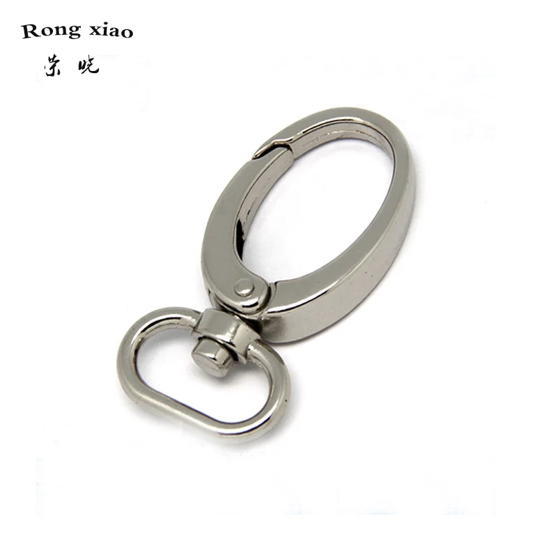 2.0 cm (3/4 inch inside) swivel clasp swivel hooks Silver Nickel Snap Hook for straps bags