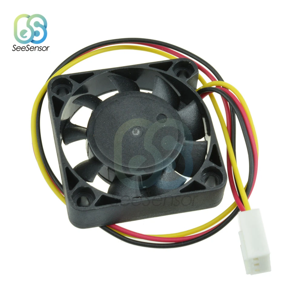 12V Mini Computer Fans CPU System Heatsink Brushless Cooling Fan Cooler 40mm x 10mm 3-pin