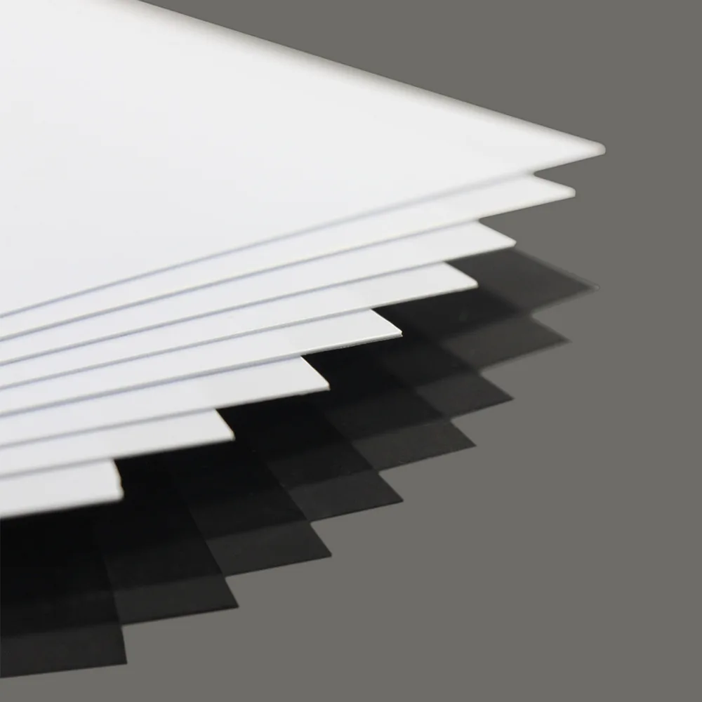 

ABS0905 8pcs 0.5mm Thickness 200mm x 250mm ABS Styrene Sheets White NEW Architectural