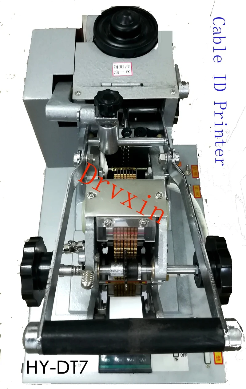 Electric wires hot stamping machine wire marking engraving machine digital Date code printing Cable ID hot stamping machine