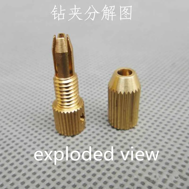 

2017 J368b Brass Drill Clamp Mini Hand-boring Parts Twist Drill Chuck Clamp Tools Micro Motor Drill Tools Sell at a Loss France