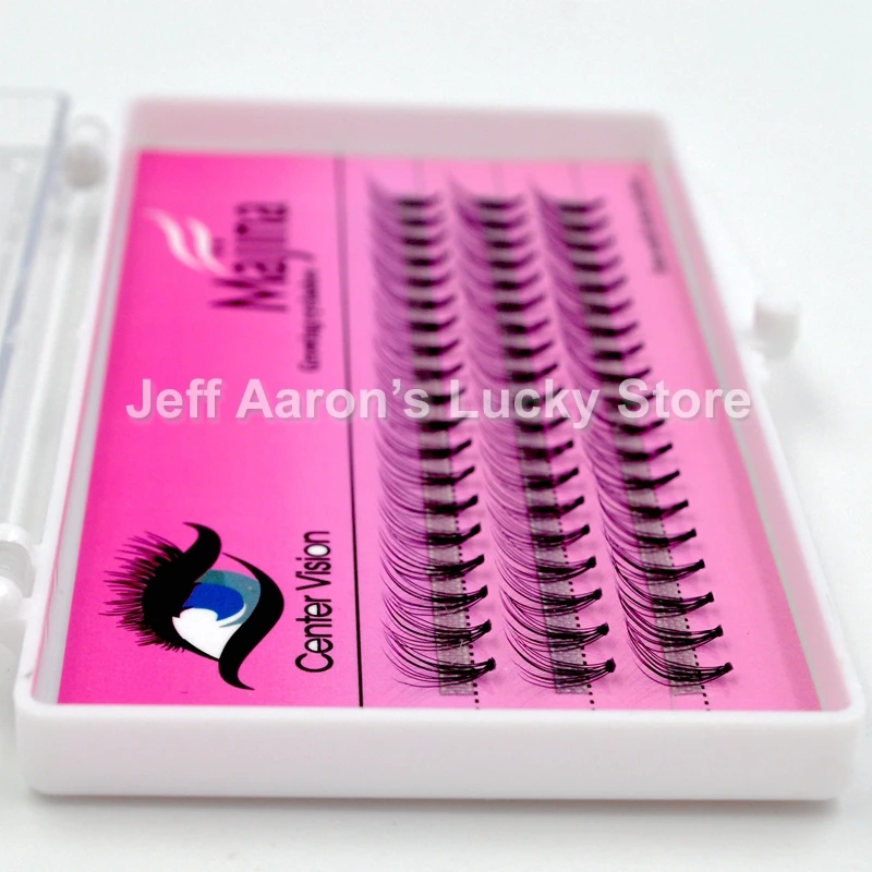 1 Box Soft Mink Individual False Eyelashes Extension Fake Eye Lashes Beauty Makeup Tool Natural Look 8mm 10mm 12mm L1602