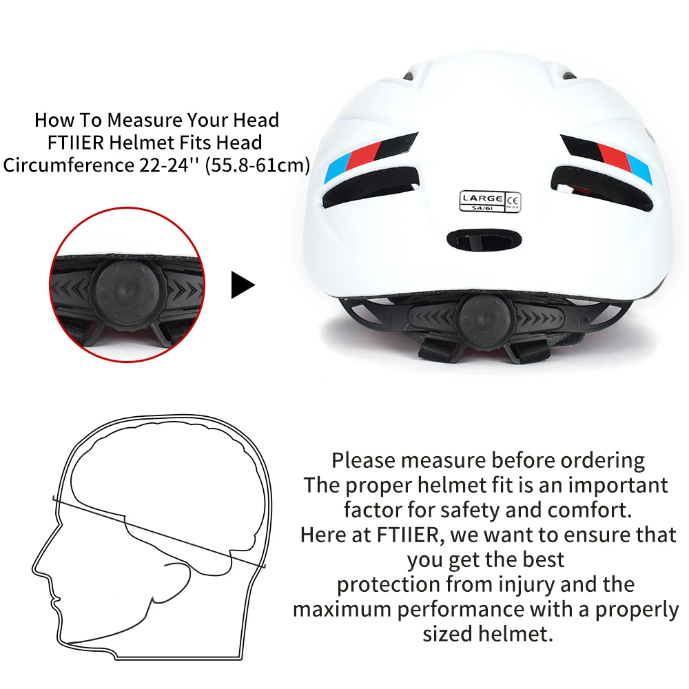 Ultralight Riding Cycling Helmet Mountain Bike Helmet Visor Matte Black with Goggles 1 2 3 4 Road Bicycle Helmet Size M 54-60cm