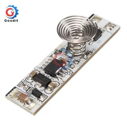 Touch Switch 9V-24V 30W 3A Capacitive Sensor Module LED Dimming Control Lamps Active Components Three Mode Hard Light Controller