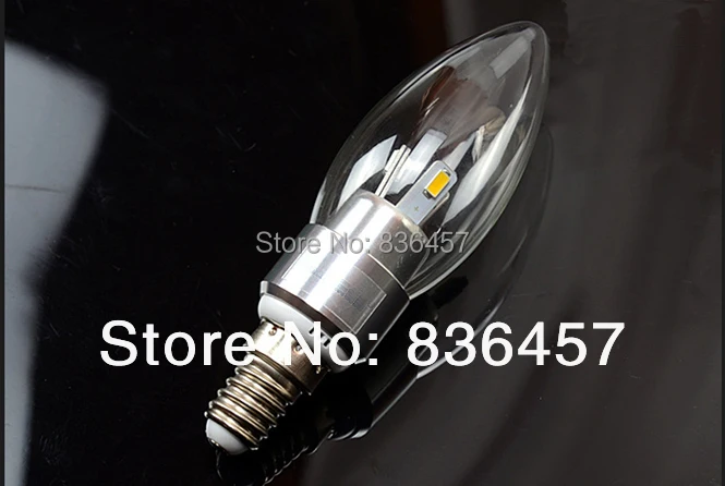 

led bulbs e14 led candle 3 watt Cool/ Warm White 10 pcs/lot led candle AC220-240V LED Candle Lamp low-Carbon life SMD2835 5730