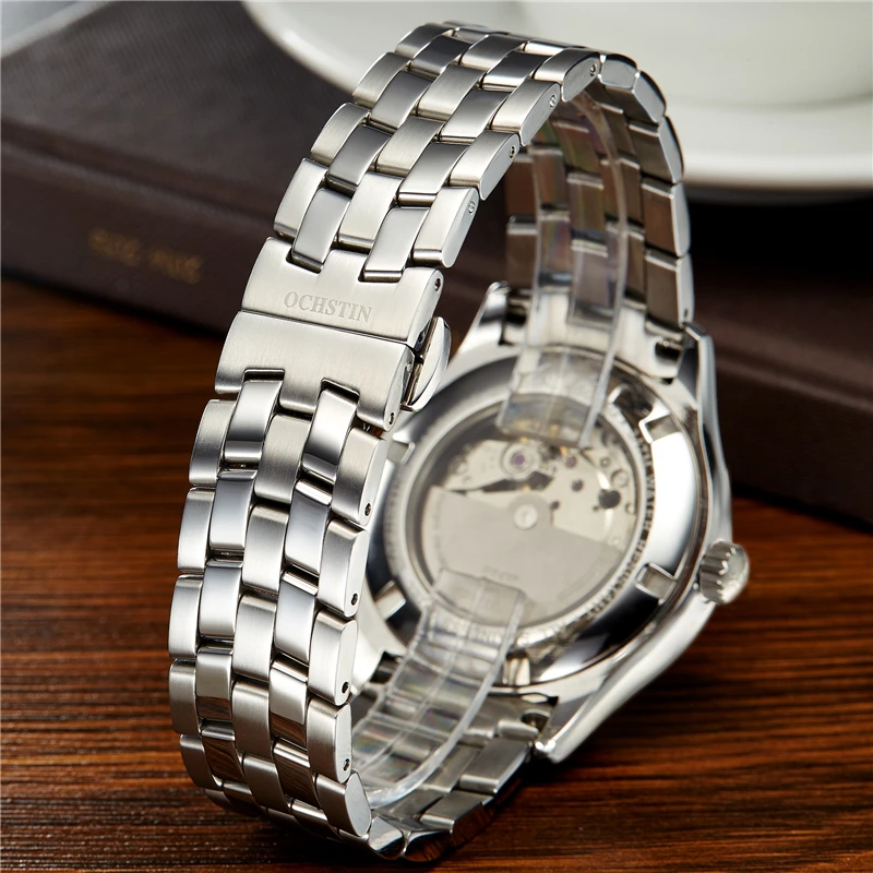 2016 Limited Ochstin Mechanical Watch Men Date Day Wristwatch Man Watches Luxury Fashion Casual Women's Wrist Relogio Masculino