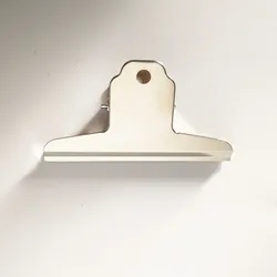 Freies Verschiffen (6 teile/los) 100mm Power metal Grip Clips silber Bulldog clip edelstahl ticket clip schreibwaren