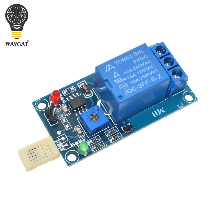 5V1 Channal 1CH Humidity Sensor Switch Relay Module Control Board Humidity Sensor Module