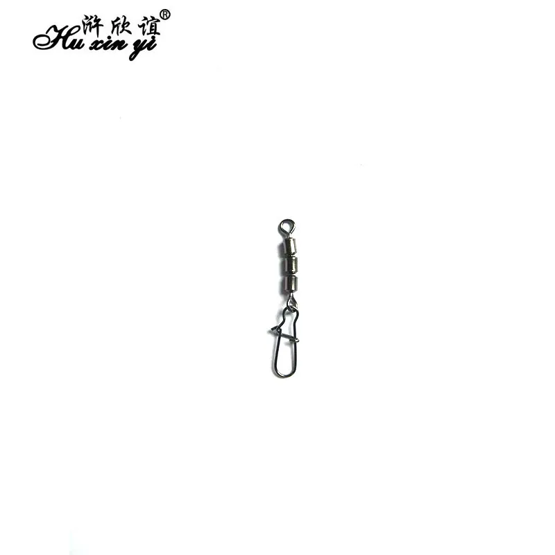 

HXY PCS(50 20) SIZE(12#--1#) High speed treble swivels with nice snap fishing tackle fishing hook connector rolling swivel