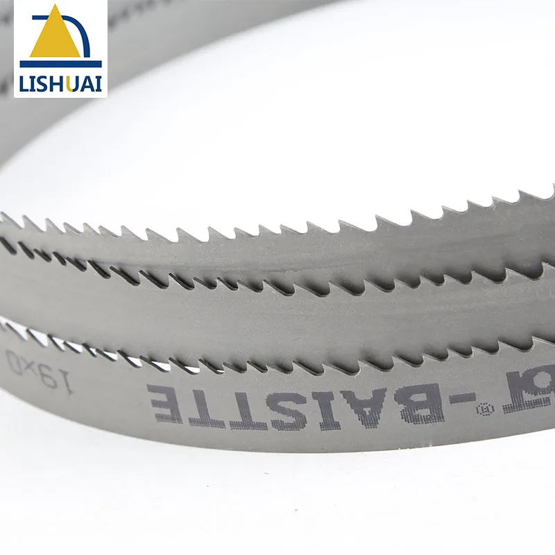 (Length Customized)2000-3000mm*19mm*0.9mm Woodworking&Metal Cutting M42 3/4Tpi-4/6Tpi-5/8Tpi Bimetal Band Saw Blades5 teeth type