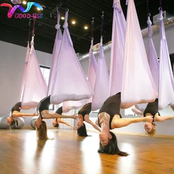 5 meters Multifunction Anti-Gravity Yoga Hammock  Aerial Yoga Flying Swing Aerial Traction Belts Pilates Body Shaping Device