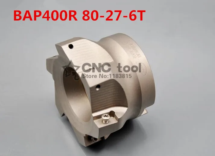 Free Shipping BAP400R-80-27-6T Face Mill Shoulder Cutter For Milling Machine,BAP400R Milling Cutter for APMT/APKT1604 blades