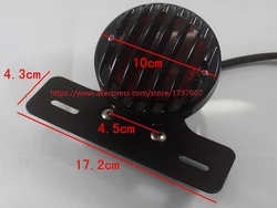 1 pcs CG125 Motorcycle Rear Tail Brake Light For GN/GG/GS125 Motorcycle Rear Light