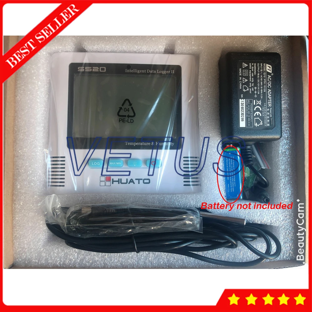 S520-DT-GSM LCD Display Temperature humidity data logger Temperature recorder For refrigerated truck