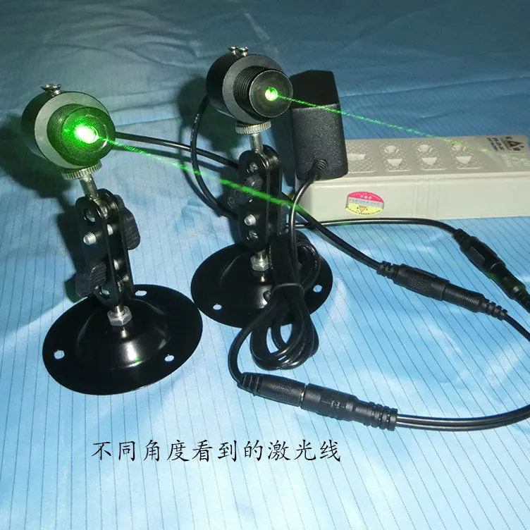 long duty cycle room escape green 532nm 50mW laser module /tranmiter/industrial green laser 50mw