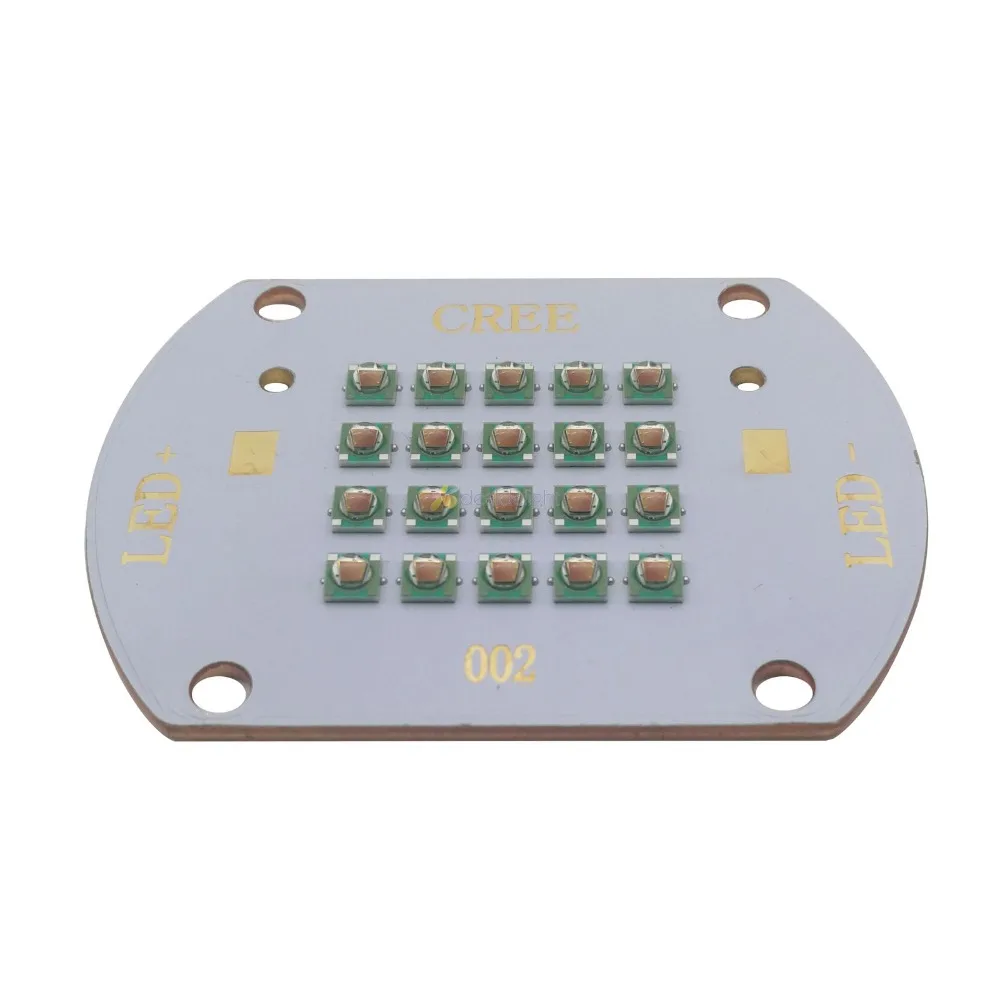 

XP-E2 10LED 30W 20LED 60W XPE2 Intergrated LED Array Photo Red 660nm Far Red 730nm Copper PCB Board For Plant Grow