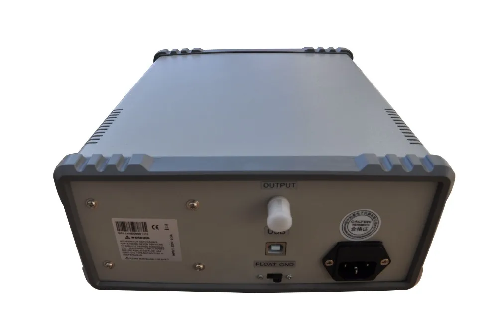 O voltímetro 100uv-300v de digitas da c.a. da entrada dobro do canal de yangzhong caltek ca2172d, faixa de frequência é 10hz-2mhz