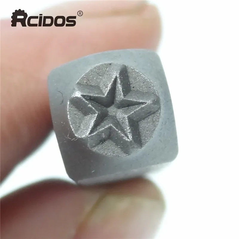 8mm Star symbols steel stamp letters Steel word punch stamp/Metal jewelry stamps